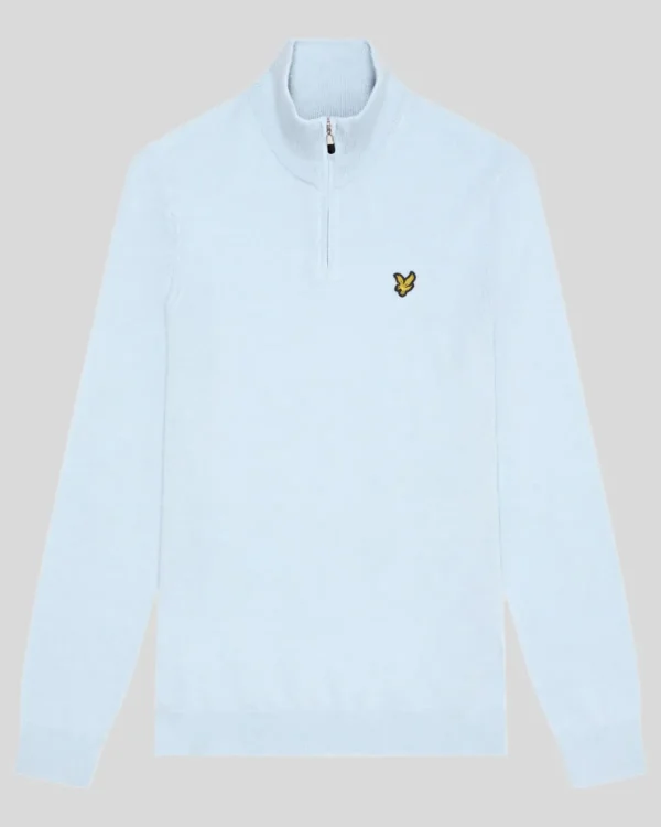 Lyle & Scott Golf<Golf 1/4 Zip Merino Pullover ClubBlue