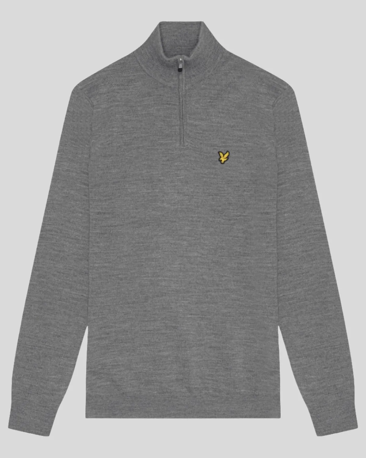 golf__zip_merino_pullover_4.webp Lyle & Scott Golf<Golf 1/4 Zip Merino Pullover MidGreyMarl