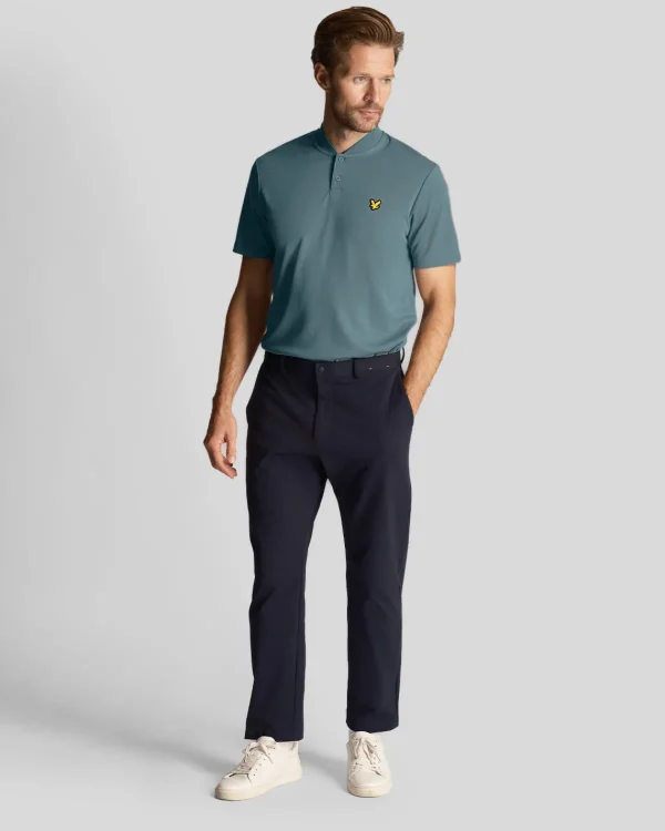 Lyle & Scott Golf | Polohemden<Golf Bomber Polohemd mit Kragen Eisenblau