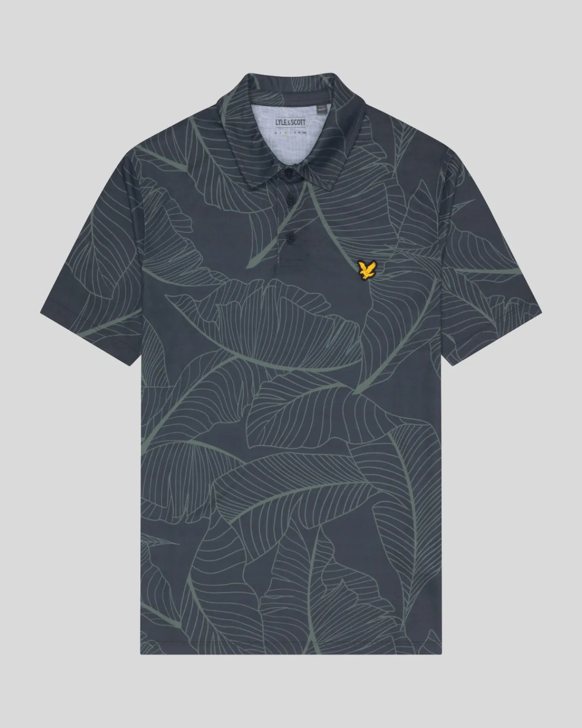 golf_floral_polohemd_4.webp Lyle & Scott Golf | Polohemden<Golf Floral Polohemd DarkNavy