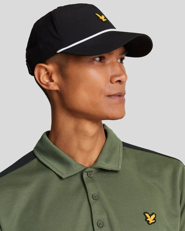 Lyle & Scott Golf | Polohemden<Golf Gestreiftes Polohemd CactusGreen/JetBlack