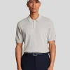 Lyle & Scott Golf | Polohemden<Golf Gestricktes Gitter Poloshirt Pebble