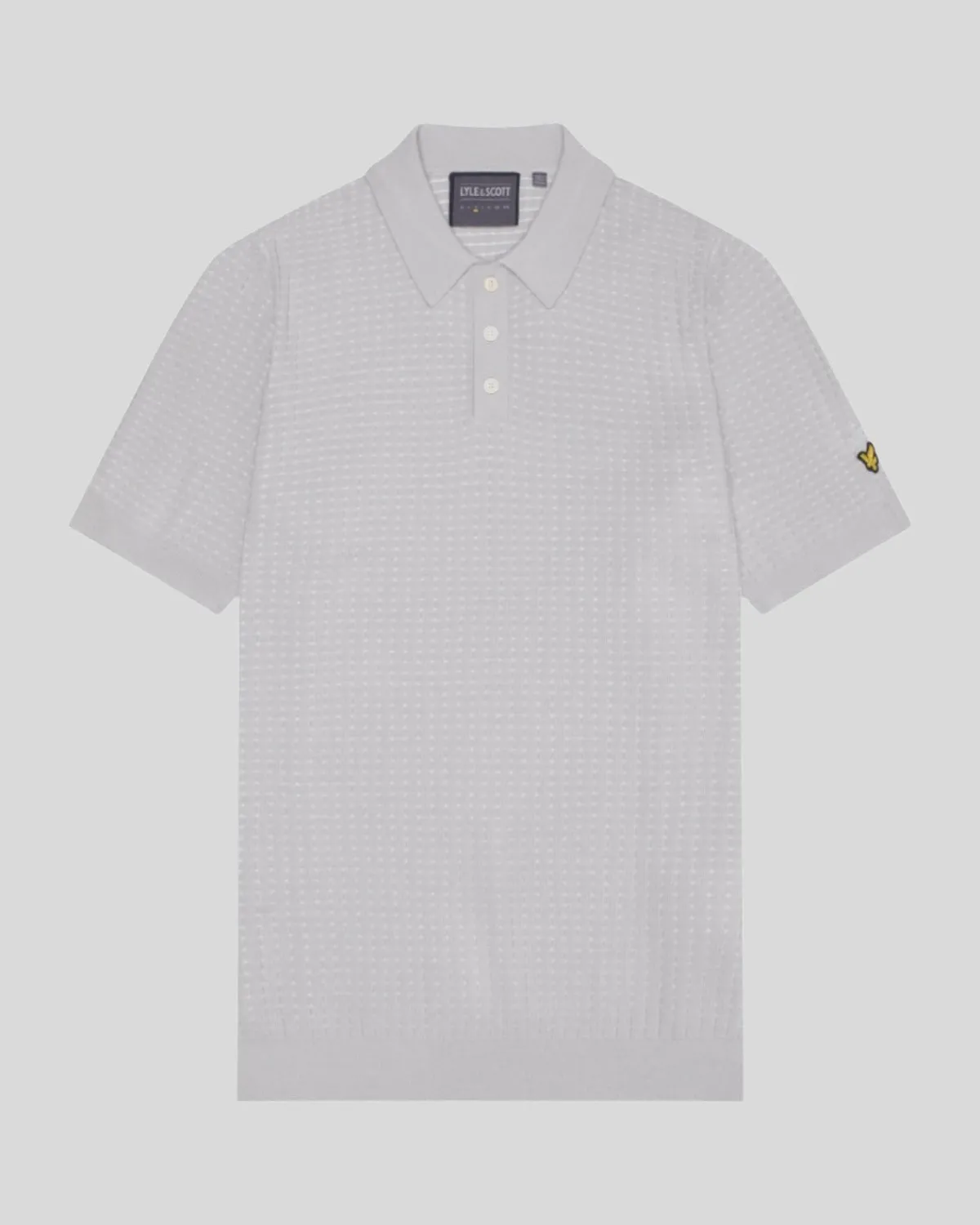 golf_gestricktes_gitter_poloshirt_4.webp Lyle & Scott Golf | Polohemden<Golf Gestricktes Gitter Poloshirt Pebble