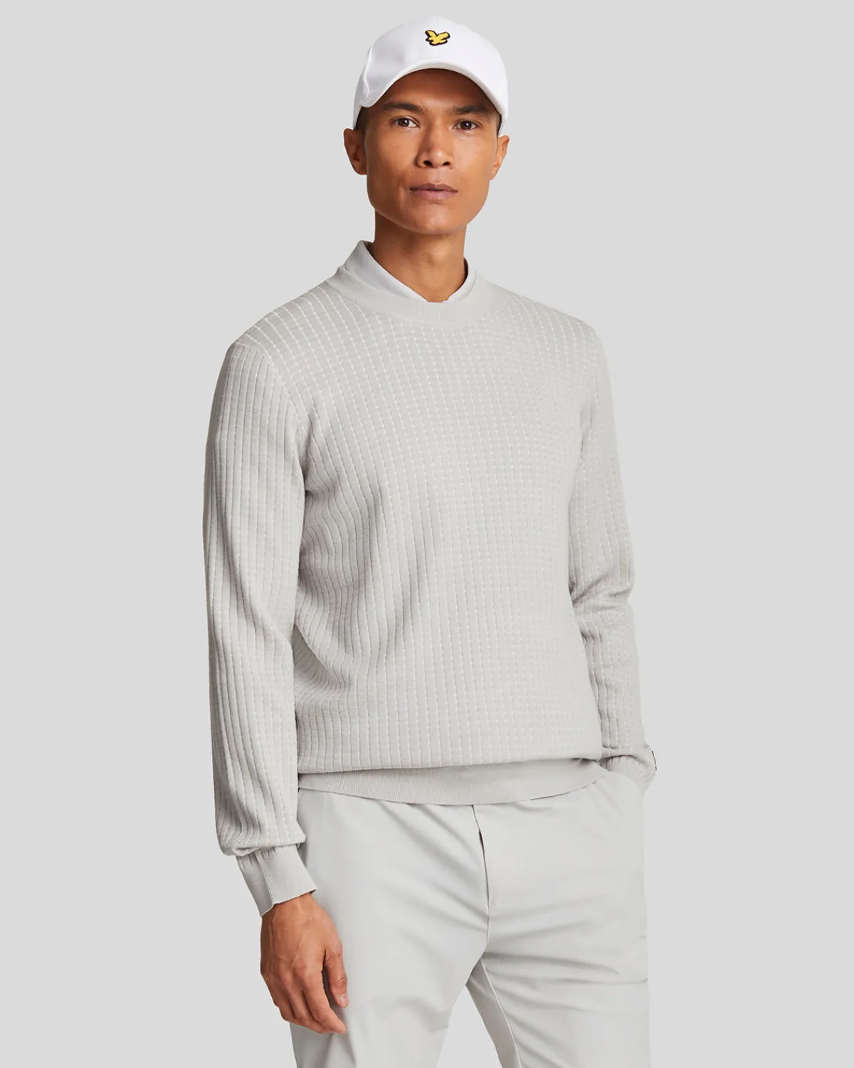 golf_grid_rundhalsausschnitt_pullover_0.webp Lyle & Scott Golf<Golf Grid Rundhalsausschnitt Pullover Pebble