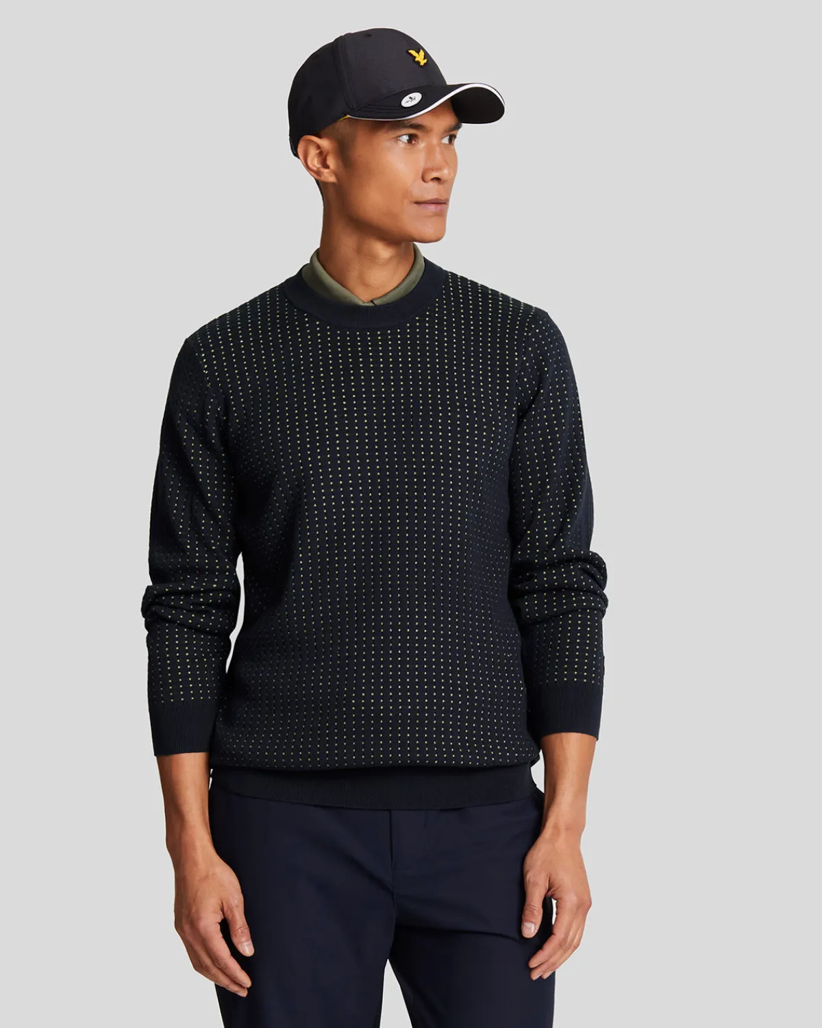 golf_grid_rundhalsausschnitt_pullover_1-1.webp Lyle & Scott Golf | Pullover & Strickwaren<Golf Grid Rundhalsausschnitt Pullover DarkNavy