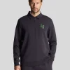 Lyle & Scott Golf | Sweatshirts<Golf LS Logo 1/4 Zip Sweatshirt DunkleMarine