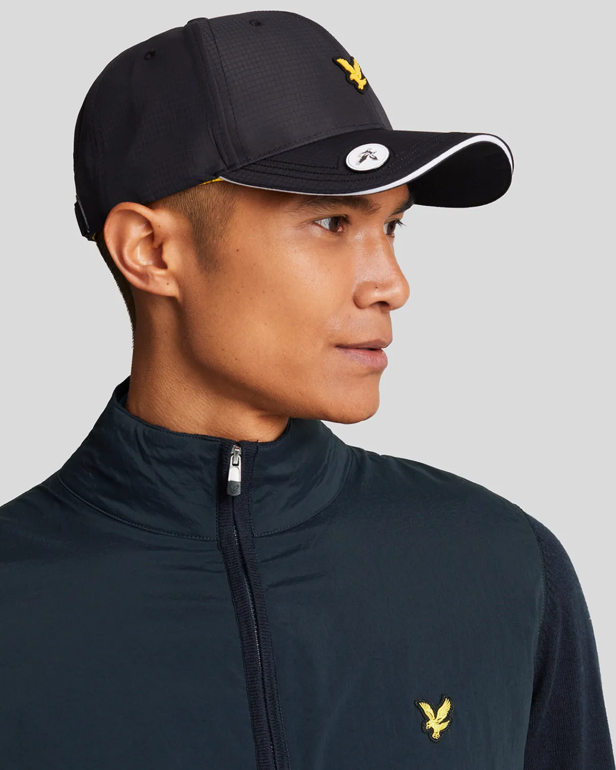 golf_overlay_full_zip_strick_3.webp Lyle & Scott Golf | Pullover & Strickwaren<Golf Overlay Full Zip Strick DarkNavy
