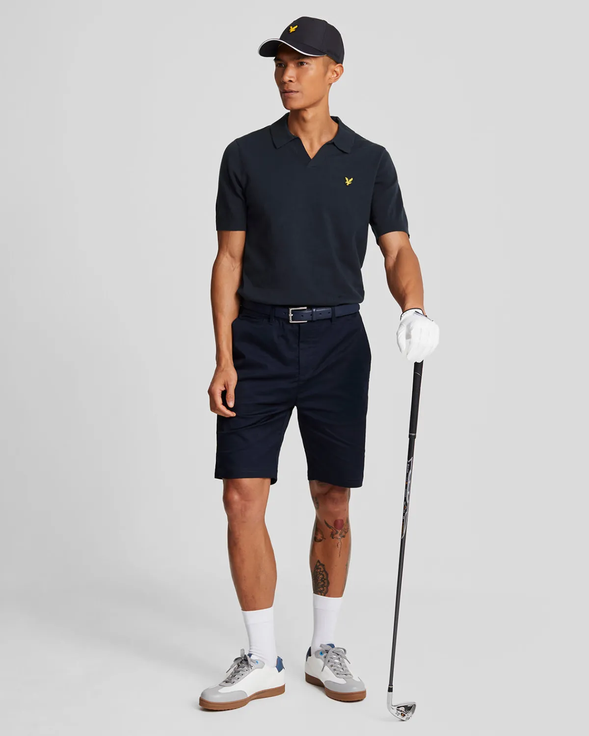 golf_riviera_polohemd_mit_kragen_1.webp Lyle & Scott Golf | Polohemden<Golf Riviera Polohemd mit Kragen DunkelMarineblau