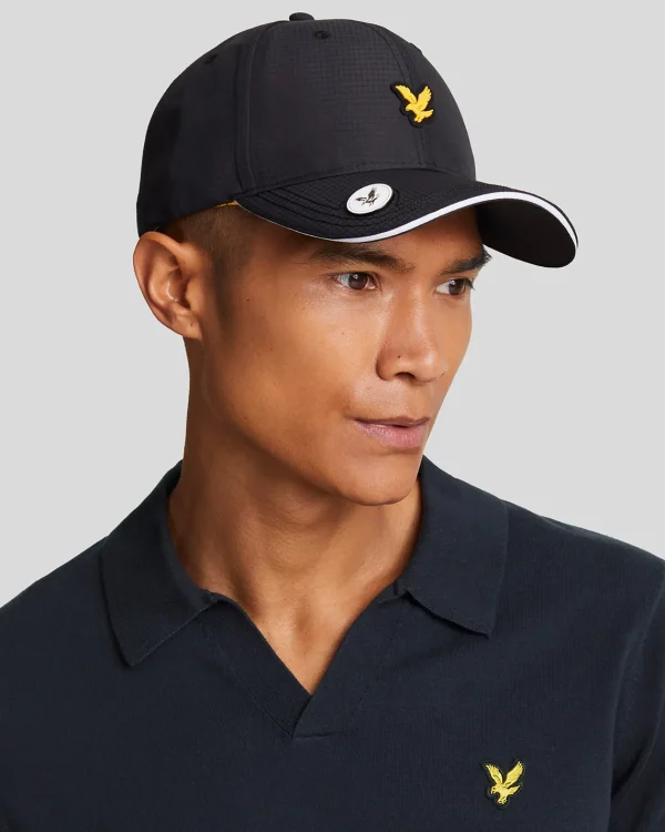 Lyle & Scott Golf | Polohemden<Golf Riviera Polohemd mit Kragen DunkelMarineblau
