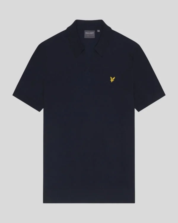 Lyle & Scott Golf | Polohemden<Golf Riviera Polohemd mit Kragen DunkelMarineblau