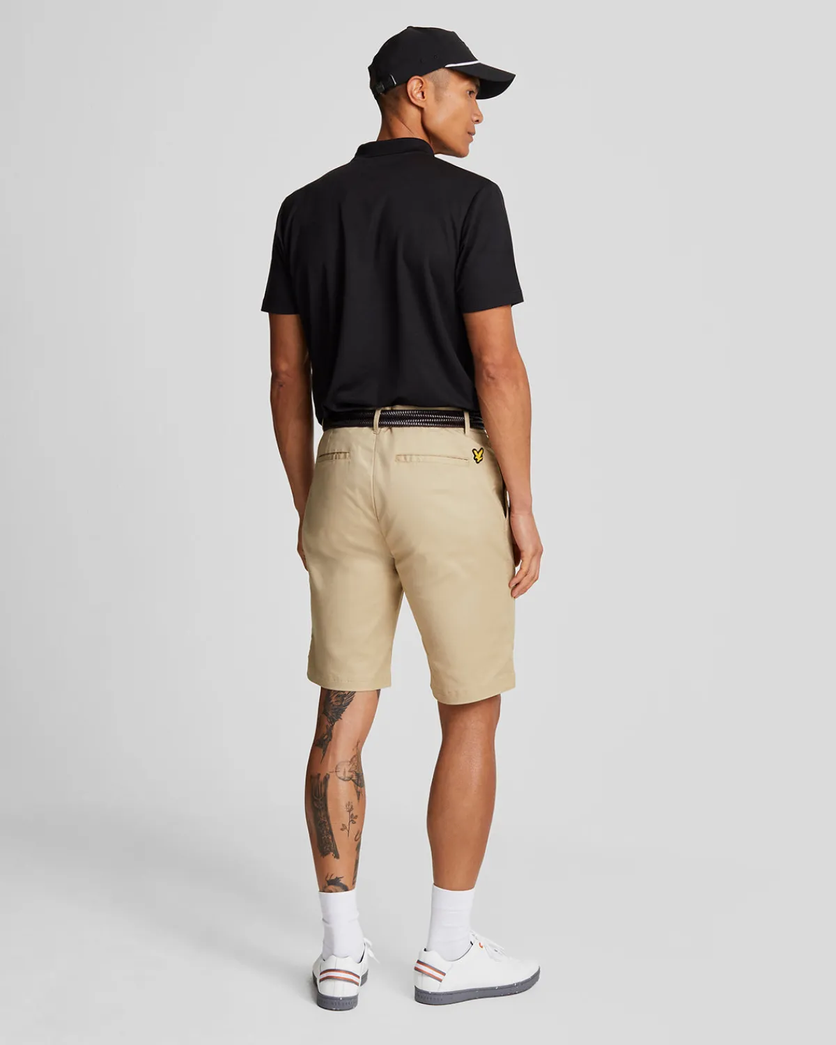 golf_stretch_chino_shorts_2.webp Lyle & Scott Golf | Kurze Hosen<Golf Stretch Chino Shorts Safari