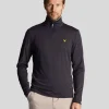 Lyle & Scott Golf | Pullover & Strickwaren<Golf Technical 1/4 Zip Midlayer DunkleMarine