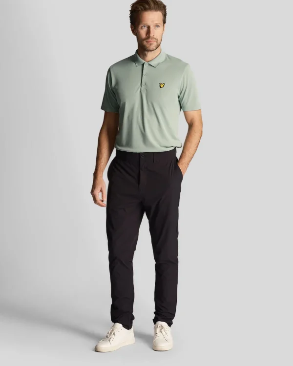 Lyle & Scott Golf<Golf Technisches Polohemd Aceblaugrün