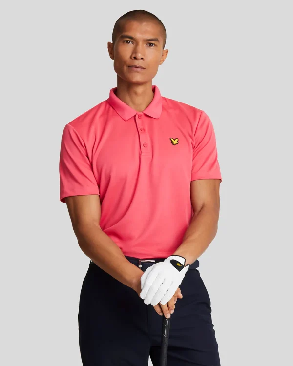 Lyle & Scott Golf | Polohemden<Golf Technisches Poloshirt BirdieRed