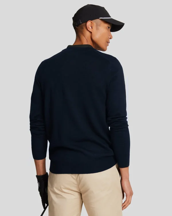 Lyle & Scott Golf<Golf V-Ausschnitt Pullover DunkleMarine