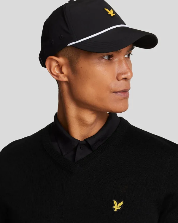 Lyle & Scott Golf | Pullover & Strickwaren<Golf V-Ausschnitt Pullover Pechschwarz