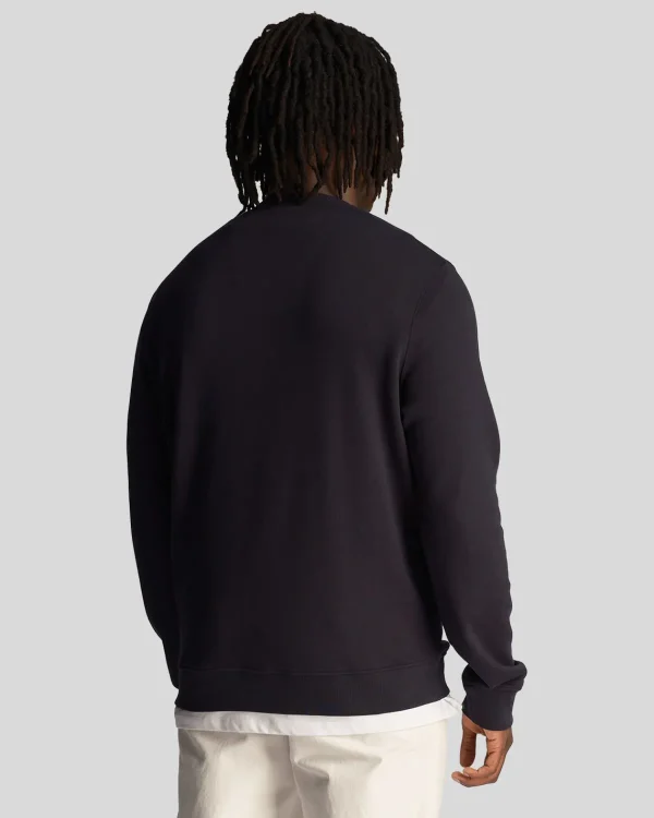 Lyle & Scott Sweatshirts<1874 Grafik Sweatshirt DunkleMarine
