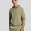 Lyle & Scott Kapuzenpullover<Hochwertiger French Terry Hoodie mit diagonaler Webart Woolwich