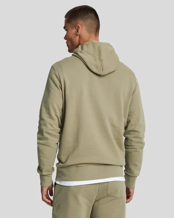 Lyle & Scott Kapuzenpullover<Hochwertiger French Terry Hoodie mit diagonaler Webart Woolwich
