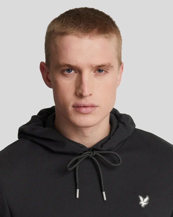 Lyle & Scott Reframed | Kapuzenpullover<Hochwertiger French Terry Hoodie mit diagonaler Webart Lacquer