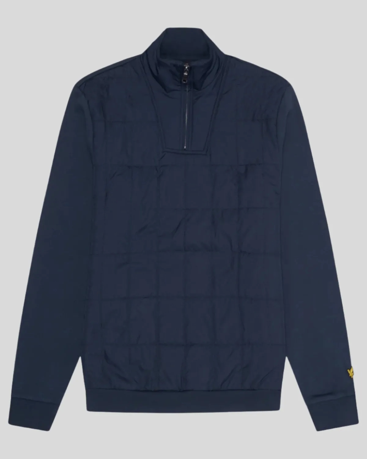 hybrid_gestepptes__zip_sweatshirt_5.webp Lyle & Scott Vermächtnis | Sweatshirts<Hybrid gestepptes 1/4 Zip Sweatshirt MuddyNavy