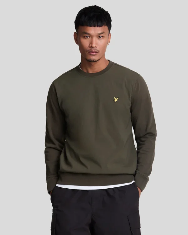 Lyle & Scott Vermächtnis | Sweatshirts<Hybrid Sweatshirt Olive