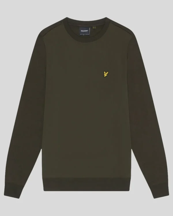 Lyle & Scott Vermächtnis | Sweatshirts<Hybrid Sweatshirt Olive