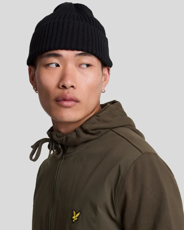 Lyle & Scott Kapuzenpullover<Hybrid Zip Hoodie Olive