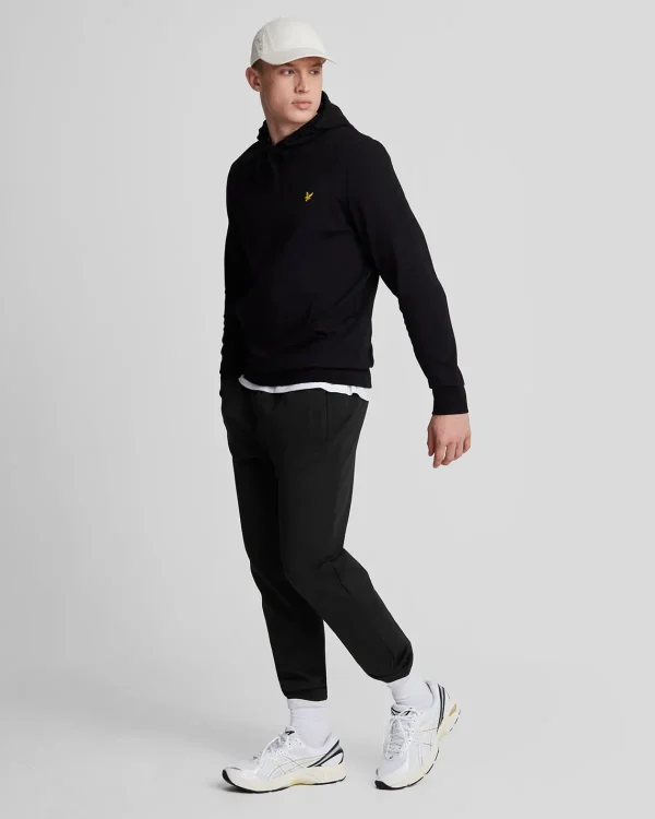 Lyle & Scott Jogger<Interlock Jogginghose mit Bündchen JetBlack