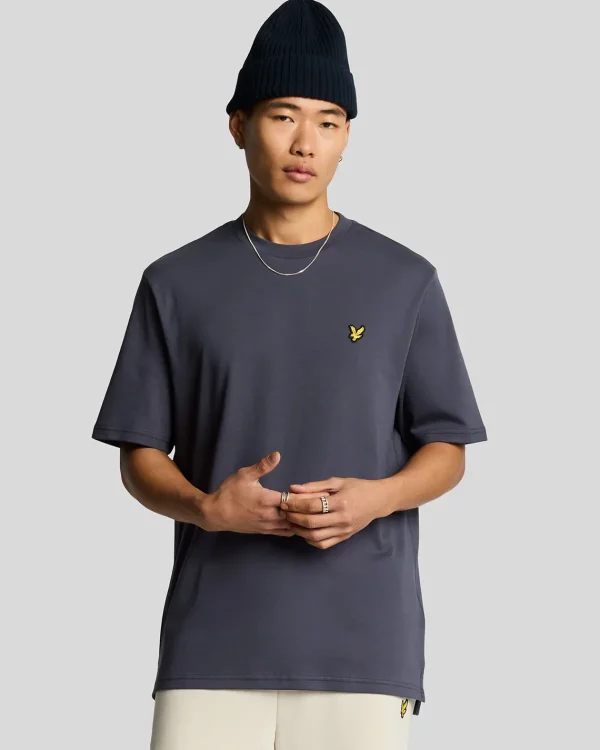 Lyle & Scott Vermächtnis | T-shirts<Interlock T-Shirt NavyNight