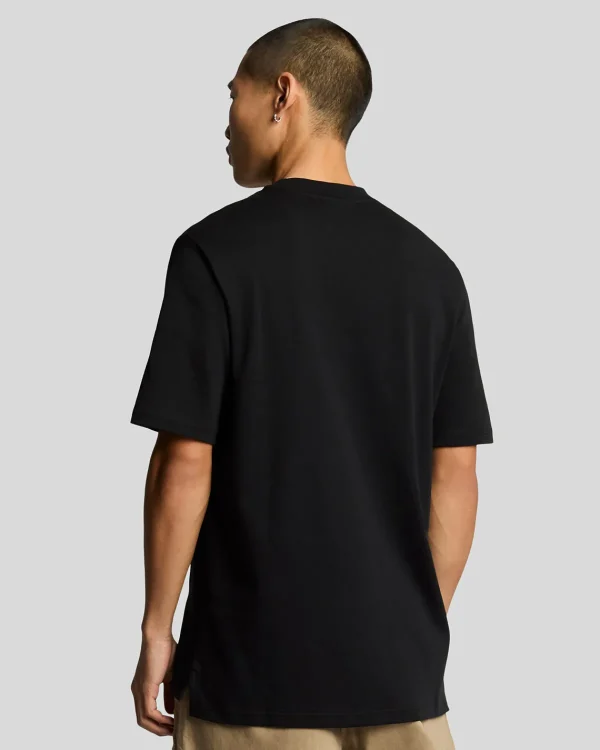 Lyle & Scott Vermächtnis | T-shirts<Interlock T-Shirt JetBlack