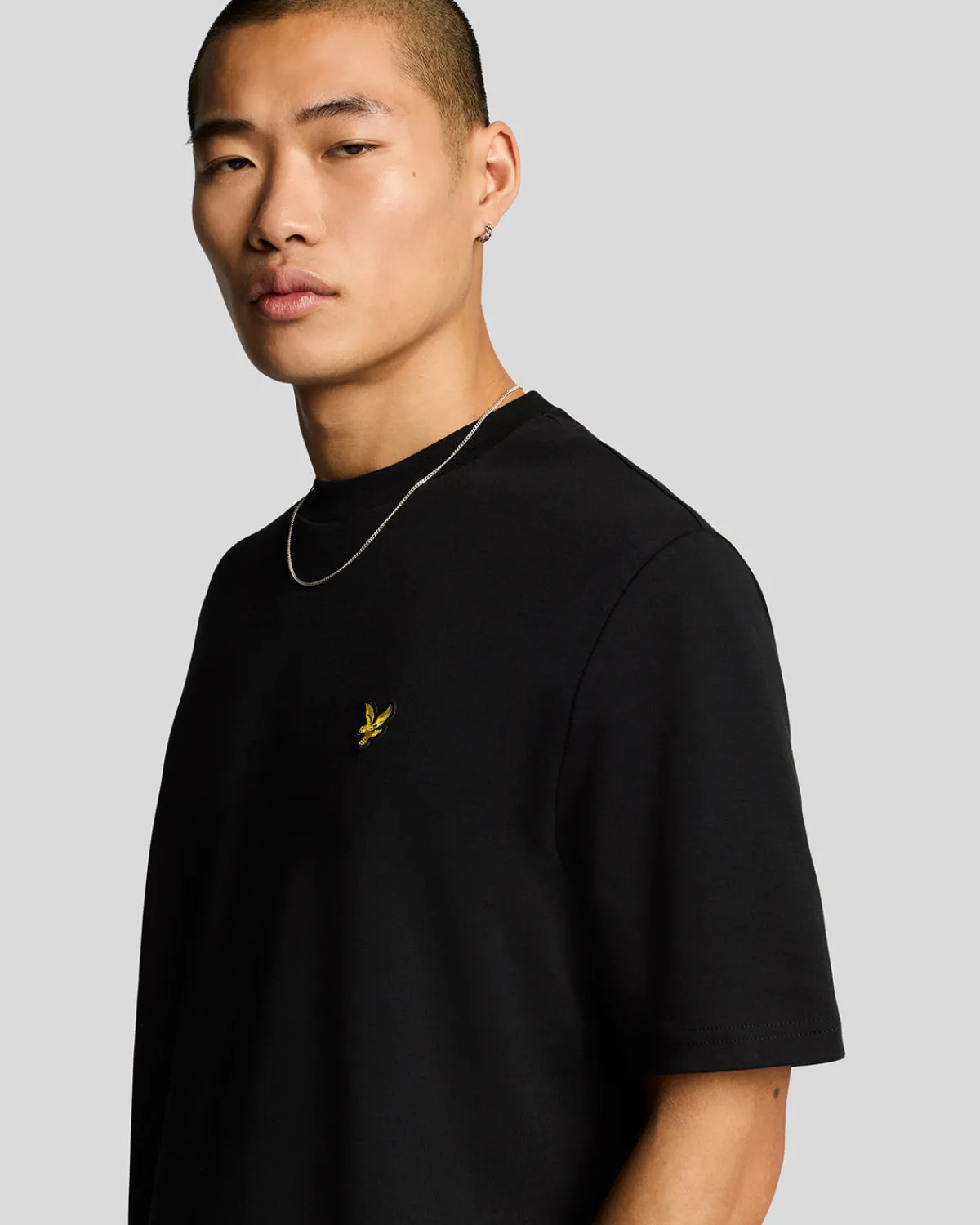 interlock_tshirt_3-1.webp Lyle & Scott Vermächtnis | T-shirts<Interlock T-Shirt JetBlack
