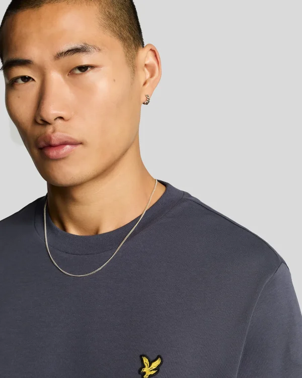Lyle & Scott Vermächtnis | T-shirts<Interlock T-Shirt NavyNight