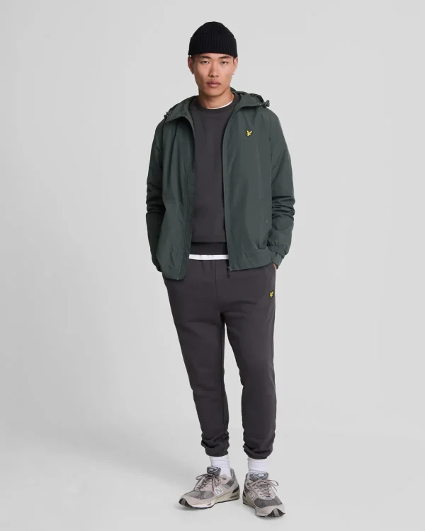 Lyle & Scott Mäntel & Jacken<Jacke mit Kapuze und Reißverschluss Gunmetal