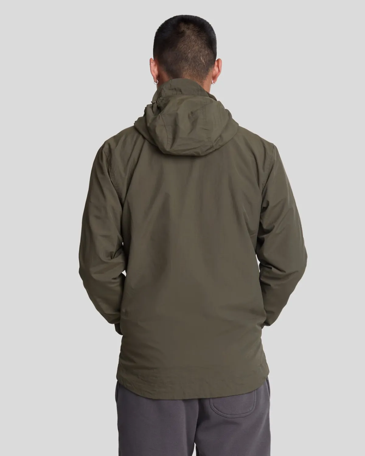 jacke_mit_kapuze_und_reiverschluss_2-2.webp Lyle & Scott Mäntel & Jacken<Jacke mit Kapuze und Reißverschluss Olive