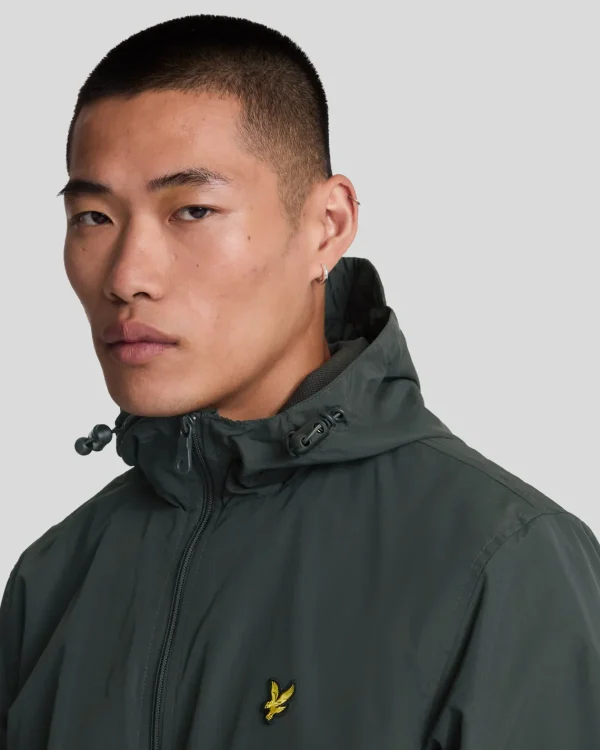 Lyle & Scott Mäntel & Jacken<Jacke mit Kapuze und Reißverschluss Gunmetal