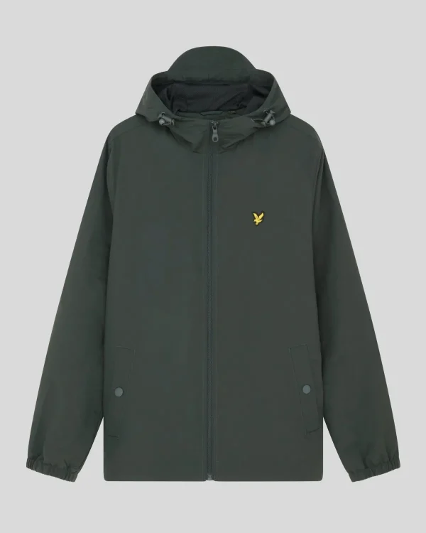 Lyle & Scott Mäntel & Jacken<Jacke mit Kapuze und Reißverschluss Gunmetal