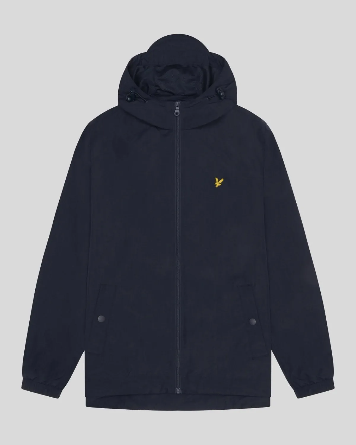 jacke_mit_kapuze_und_reiverschluss_4.webp Lyle & Scott Grundlegendes | Mäntel & Jacken<Jacke mit Kapuze und Reißverschluss DunkleMarine