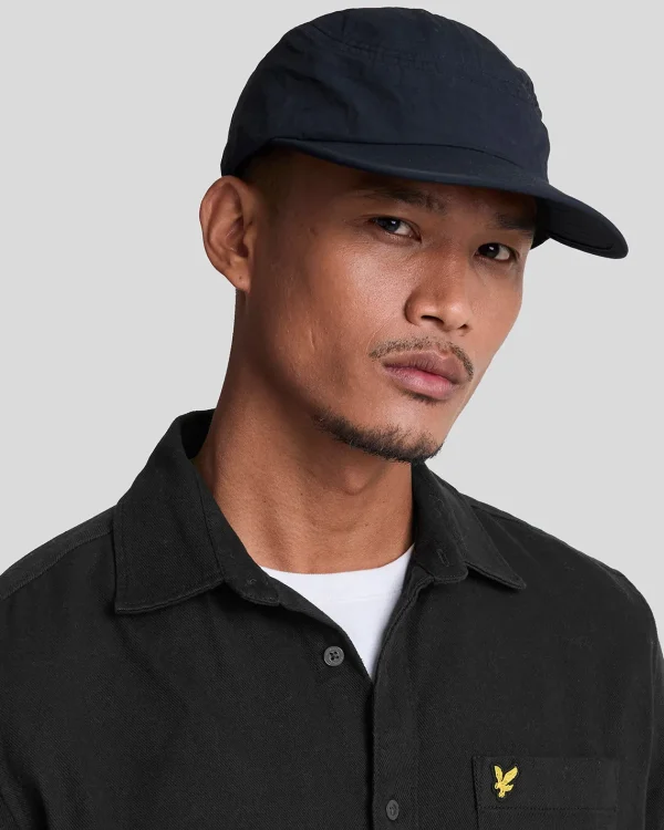Lyle & Scott Hemden<Kammgarn-Köperhemd JetBlack