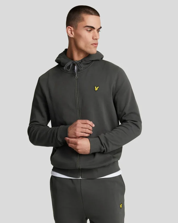 Lyle & Scott Kapuzenpullover<Kapuzenpullover mit Reißverschluss Gunmetal
