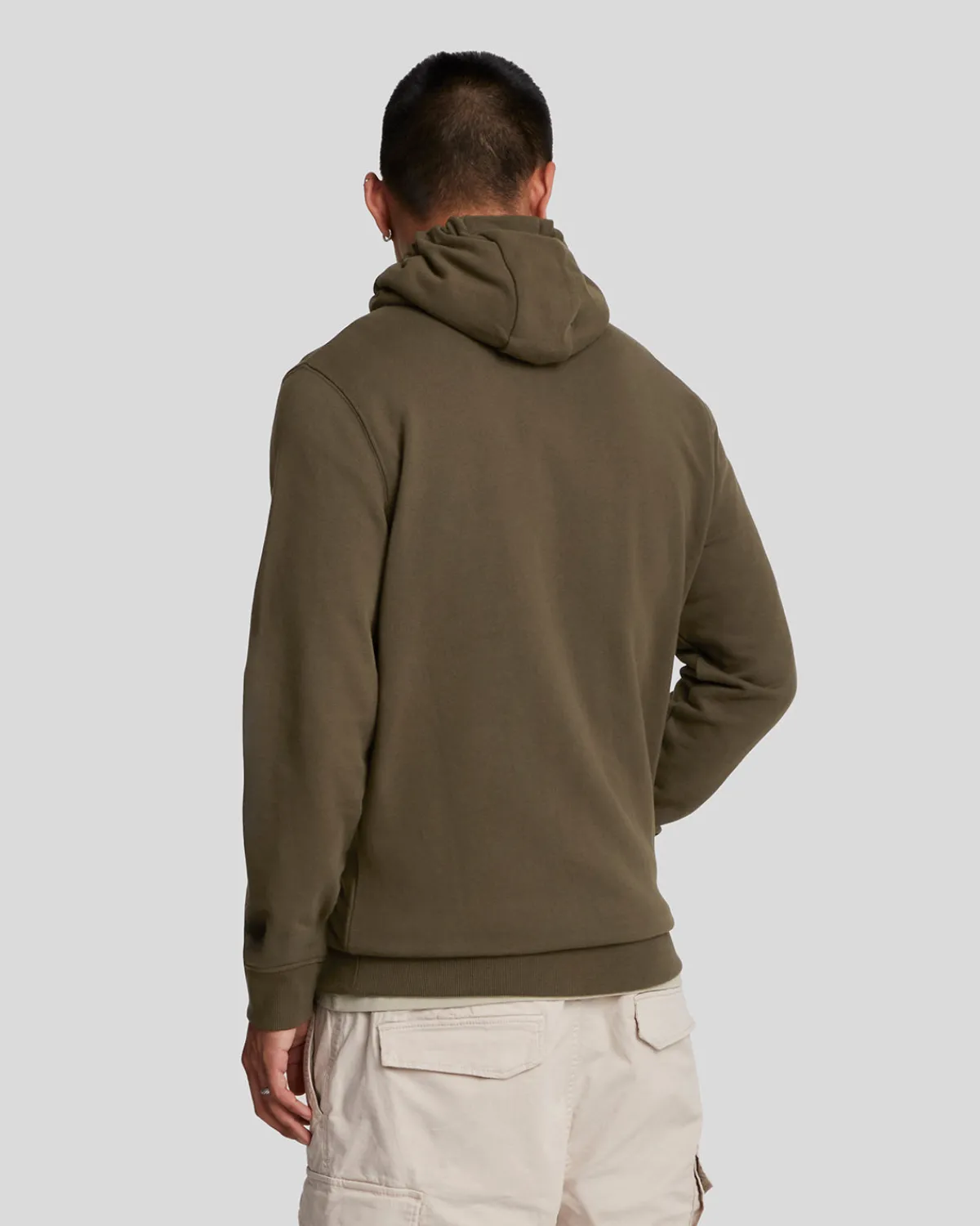 kapuzenpullover_mit_reiverschluss_2-4.webp Lyle & Scott Kapuzenpullover<Kapuzenpullover mit Reißverschluss Olive