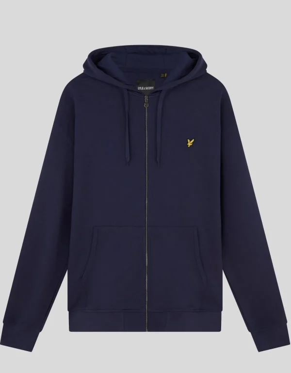 Lyle & Scott Grundlegendes | Kapuzenpullover<Kapuzenpullover mit Reißverschluss Marine