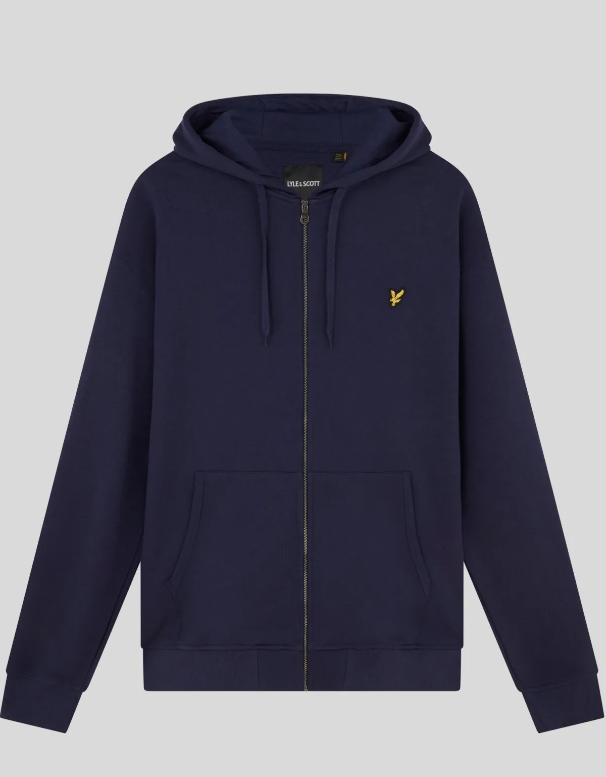 kapuzenpullover_mit_reiverschluss_4-1.webp Lyle & Scott Grundlegendes | Kapuzenpullover<Kapuzenpullover mit Reißverschluss Marine