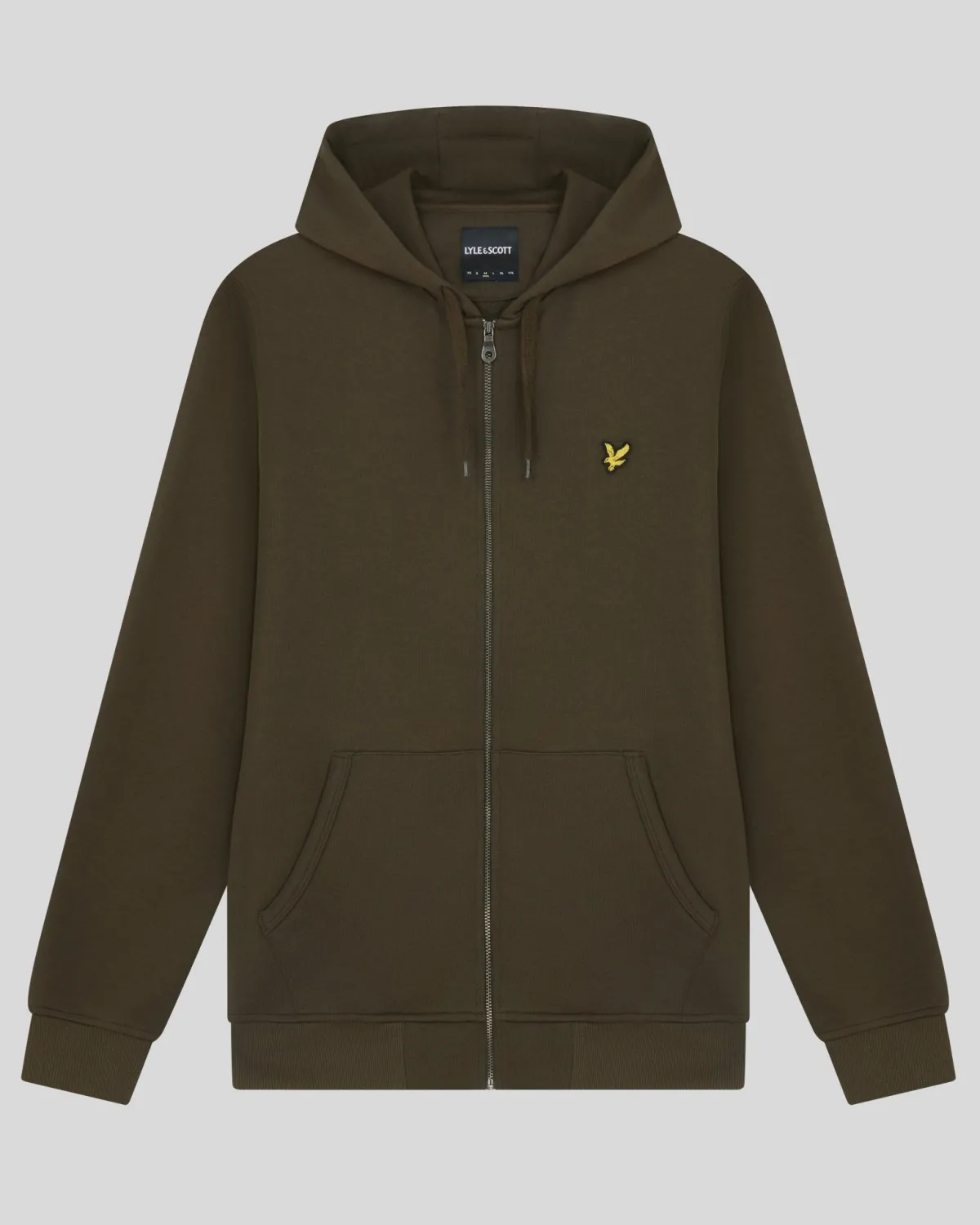 kapuzenpullover_mit_reiverschluss_4-4.webp Lyle & Scott Kapuzenpullover<Kapuzenpullover mit Reißverschluss Olive