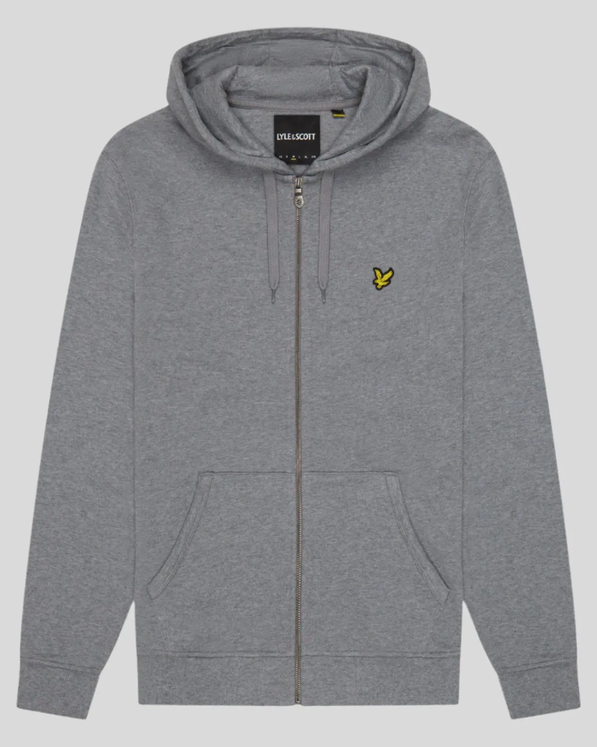 kapuzenpullover_mit_reiverschluss_4.webp Lyle & Scott Vermächtnis | Kapuzenpullover<Kapuzenpullover mit Reißverschluss MidGreyMargel