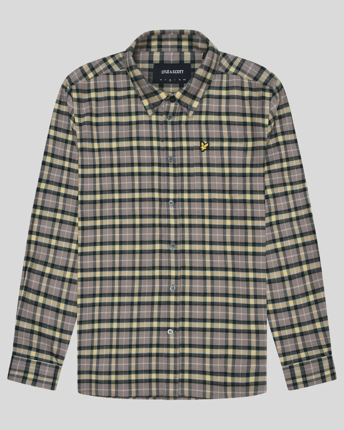 kariertes_flanellhemd_0-4.webp Lyle & Scott Groß & Groß | Übergrößen<Kariertes Flanellhemd ArgyleTeal
