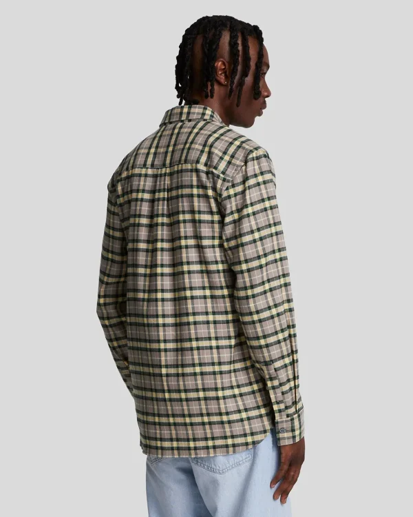Lyle & Scott Vermächtnis | Hemden<Kariertes Flanellhemd ArgyleTeal