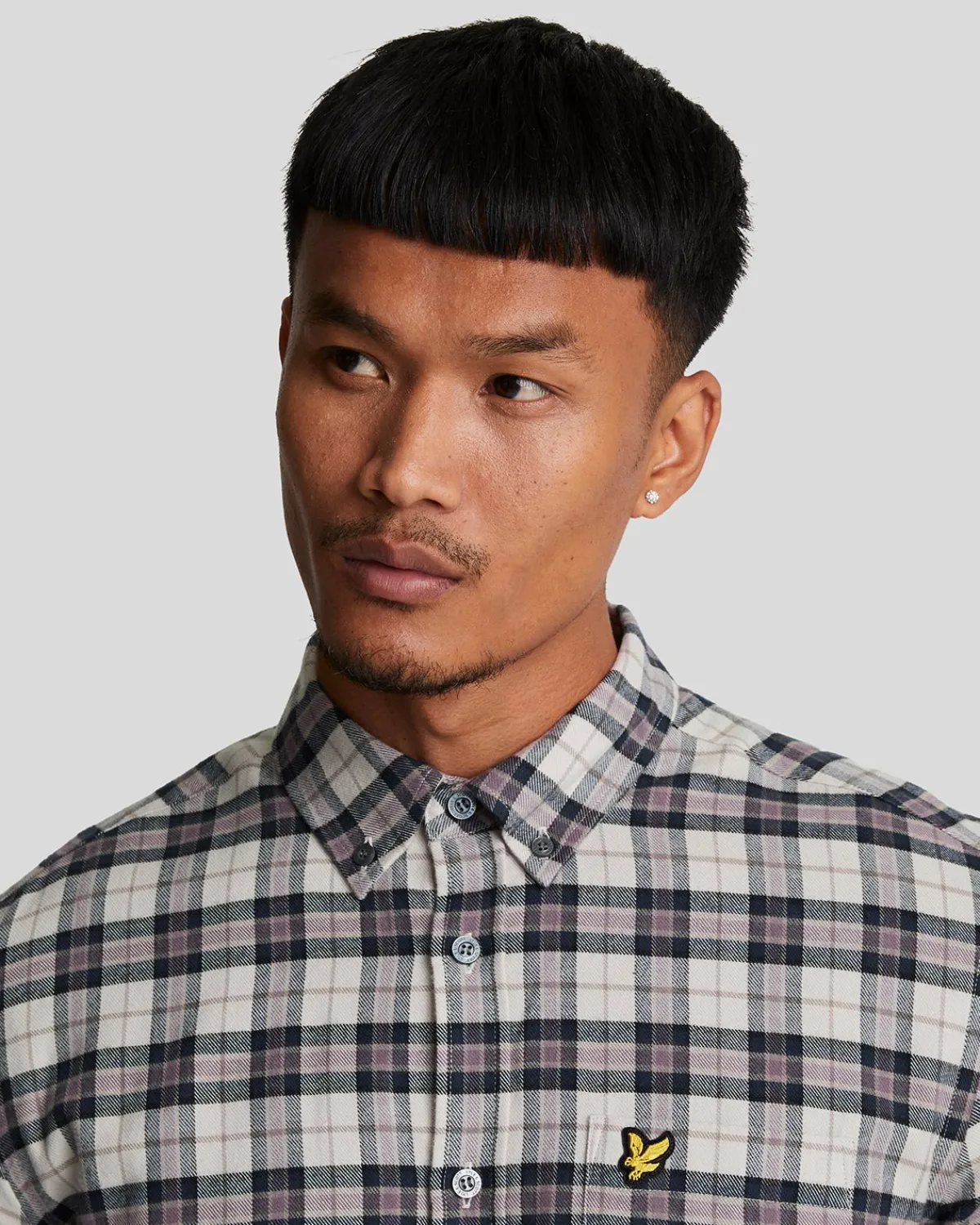 kariertes_flanellhemd_3-3.webp Lyle & Scott Vermächtnis | Hemden<Kariertes Flanellhemd DarkNavy