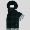 Lyle & Scott Schals & Handschuhe<Karo-Lammwollschal ArgyleTeal/JetBlack