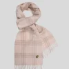 Lyle & Scott Schals & Handschuhe<Karo-Lammwollschal LightMist/HeritageTaupe